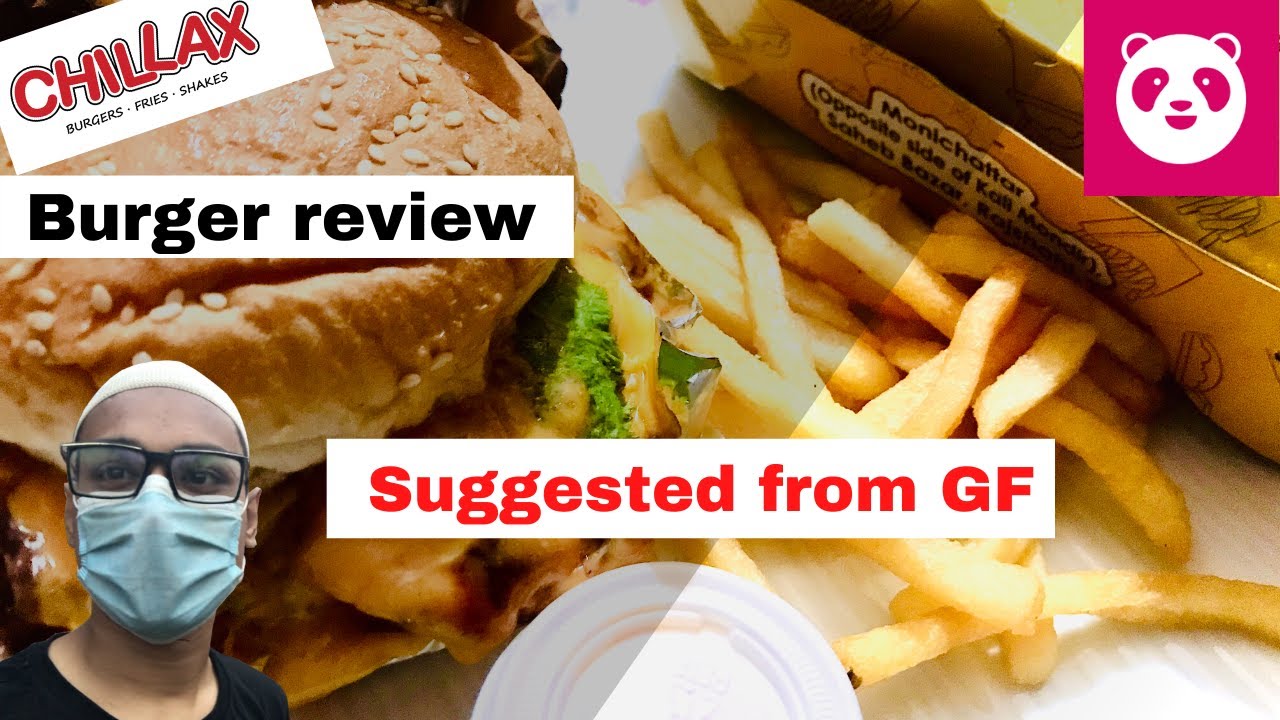 DOUBLE DECKER CHICKEN CHEESE Burger 🍔 | Rajshahi City |Chillax | Order ...