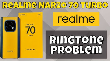 Ringtone problem Realme Narzo 70 Turbo || How to solve ringtone issues || ringtone not working