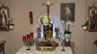 LIVE Eucharistic Adoration - Sisters of Divine Mercy