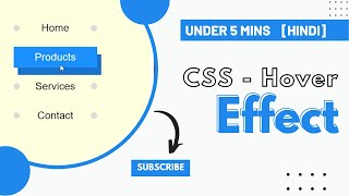 Making a CSS hover effect for nav links