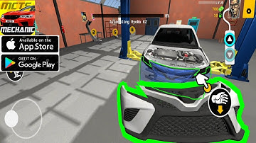 Mechanic:Car Tuning Simulator ||First-Gameplay Walkthrough || (Android And iOS)