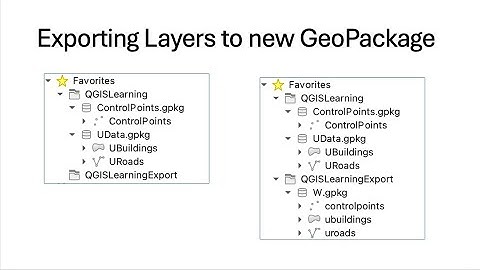 Exporting layers from multiple sources to one single GeoPackage for efficient sharing