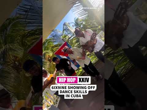 Tekashi 69 Dancing And Playing Soccer By The Pool In Cuba #shorts