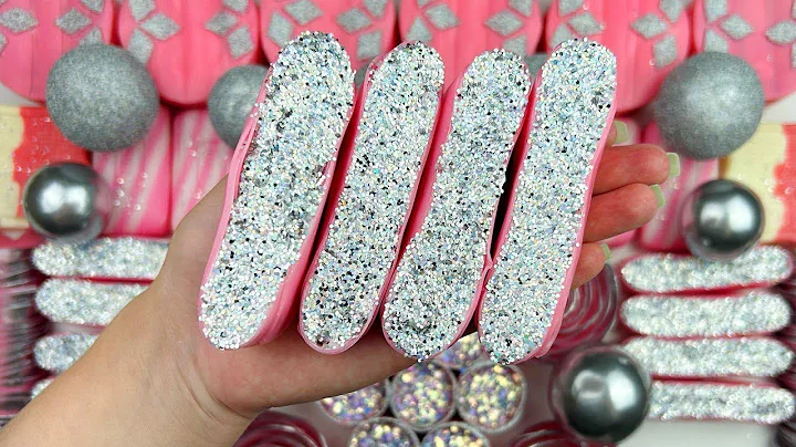 Compilation set★ASMR SOAP★Compilation set★Crushing soap★Cutting soap cubes★FOAM&GLITTER&STARCH★