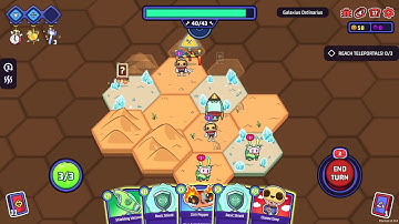 Cute turn-based tactics meets roguelike deckbuilding | Clonizer