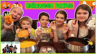 Celebrity HALLOWEEN Chocolate and Cheese FONDUE FOOD CHALLENGE!! / That YouTub3 Family Profile