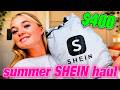 MY BIGGEST Summer SHEIN Haul *unboxing &amp; try on* EVER Mp3 Song