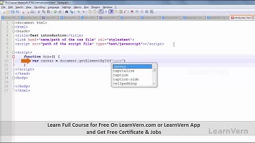 How To Make Canvas in HTML5? - Video In Hindi