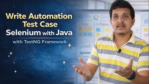 Write Automation Test Cases Using Selenium with Java | TestNG Framework Step-by-Step| Suresh Metta|