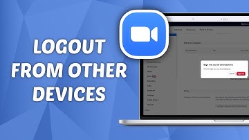 How to Logout Zoom Account from Other Devices