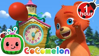 Animal Hickory Dickory Dock | CoComelon JJ's Animal Time - Animal Songs for Kids