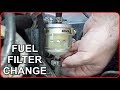 Fuel Filter Change - Nissan Micra