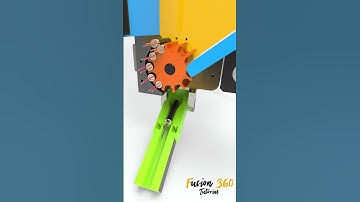 Capacitors Feeding #engineering #mechanical #mechanism #cad #solidworks #feeder #3dprinting #machine