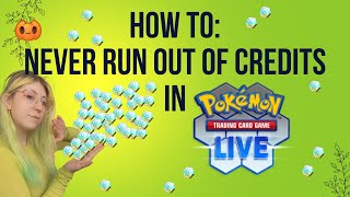 How to  NEVER run out of credits on PTCGLIVE (NO hacks or bugs)