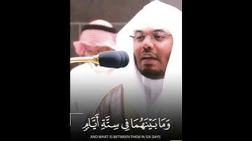 وتوكل على الحي الذي لا يموت~ تلاوة مبكية جدا💔للشيخ ياسر الدوسري || حالات واتس اب