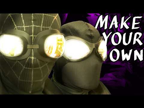 HOW TO MAKE YOUR OWN SPIDER-NOIR COSTUME (THRIFTING/SEWING GUIDE)