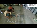 Chain link jali manufacturing