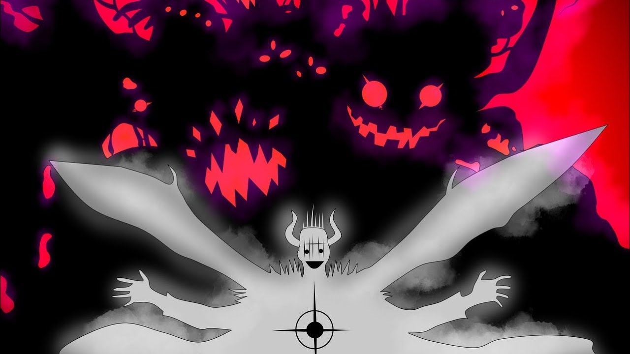 Карта мира черный клевер