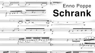 Enno Poppe - Schrank [w/score]