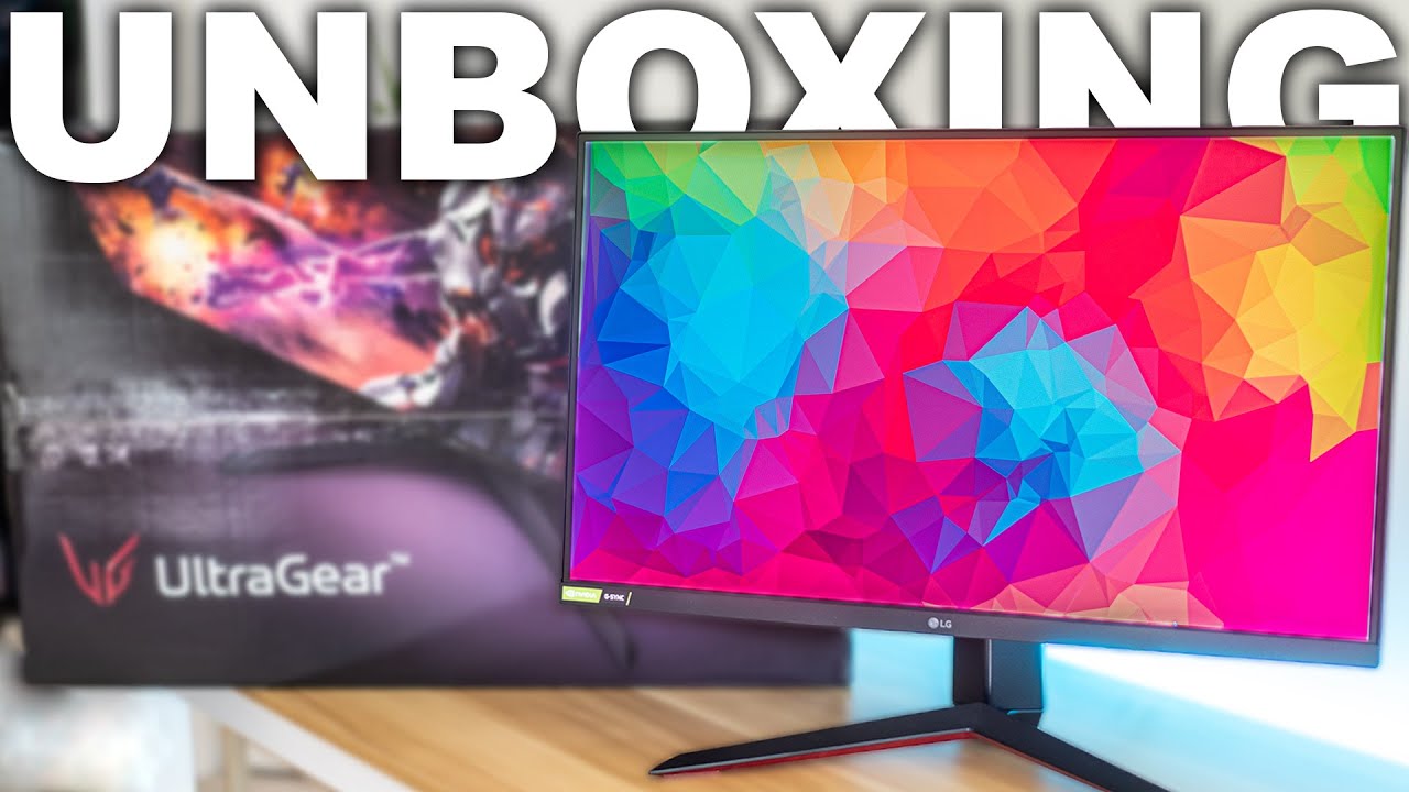 LG 27GP850-B Ultragear 27 - Monitor YouTube Unboxing Gaming Inch