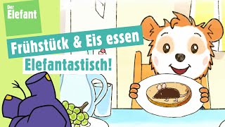 Bobo frühstückt mit seinen Eltern \u0026 Bobo geht Eis essen | Der Elefant | WDR