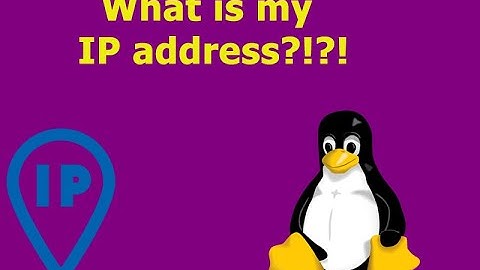 How to find your IP address on Linux