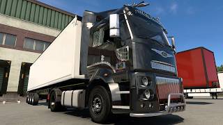 Realistic Driving Ford Cargo 1838T E5 POV Truck Driving ETS2 1.53｜EAA Brazil Map ＃24