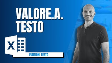 Come usare la funzione Testo di Excel VALORE.A.TESTO