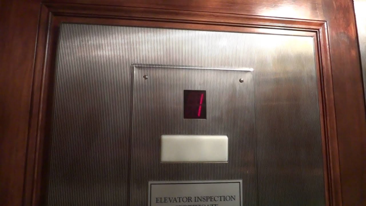 Otis Traction elevator Hotel Roanoke Roanoke VA w Filmer765 YouTube