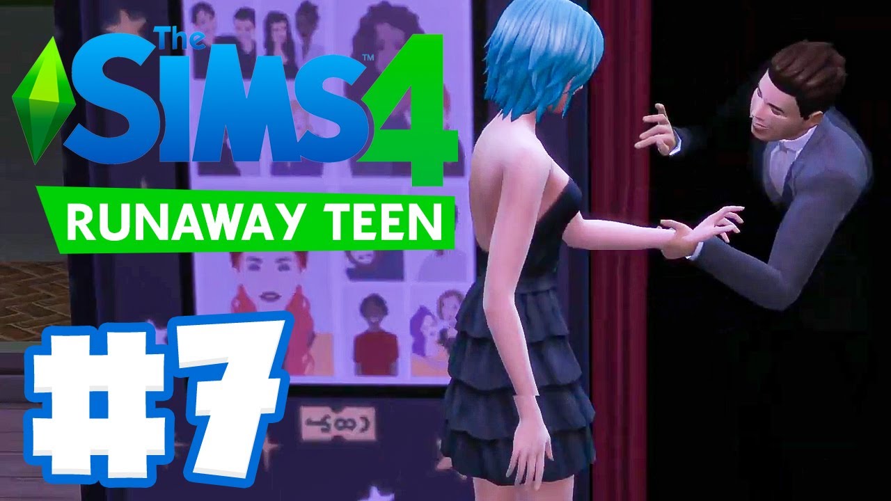 Sim Ranawayyy Love Day and Prom Loyalty!? | The Sims 4: Runaway Teen Challenge | EP 7 ...