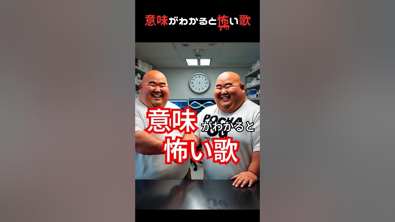 AIに歌詞を読み込ませてみたシリーズ #意味が分かると怖い #ザビャン #重音テト #ぽちゃおじ #shorts AIに歌詞を読み込ませてみたシリーズ #意味が分かると怖い #ザビャン #重音テト #ぽちゃおじ #shorts