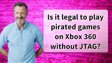 Is it legal to play pirated games on Xbox 360 without JTAG?