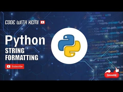 Python String Formats: