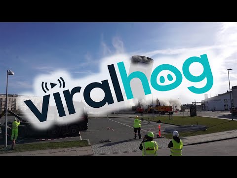 Silo Demolition Fail  || ViralHog