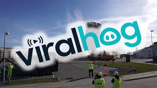 Silo Demolition Fail  || ViralHog