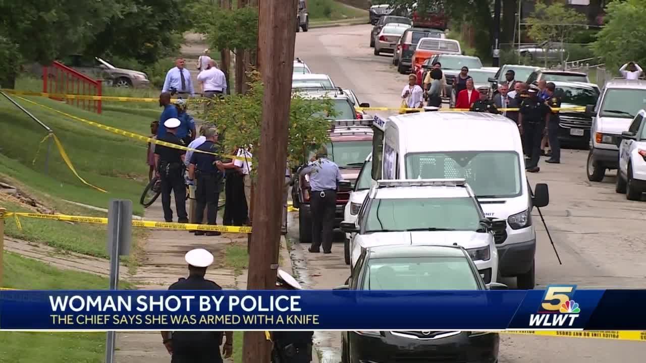 Woman shot by police in East Price Hill - YouTube