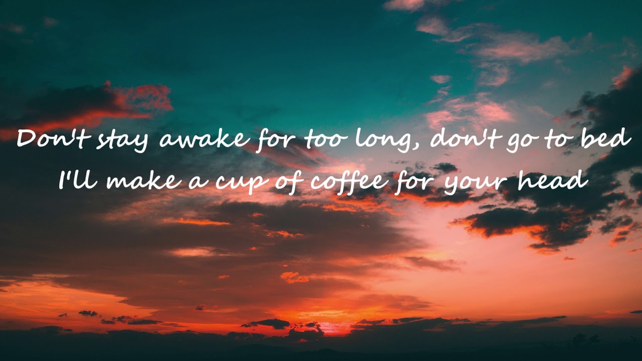 Powfu Death Bed (Lyrics) ft. beabadoobee don't stay awake for too