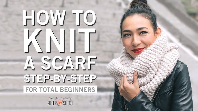 Learn to Knit Kit - Scarf - fibre space