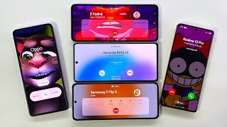 Samsung Z Flip 3, Z Flip 5, Galaxy Note 20, OPPO Flip, Realme 12 Pro Incoming   Outgoing Call