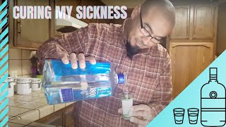Husband taking Tequila Shots to get over sickness!!😷🤒 Does A Shot Of Tequila Help Sore Throat