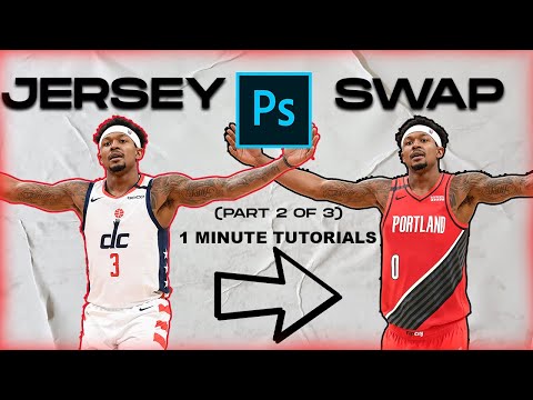 How To Swap NBA Jerseys In Photoshop