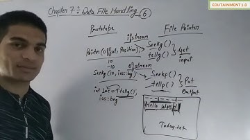 Class 12 Computer Science Chapter 7 Data File Handling (Video 6)