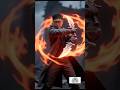 雙刀火炎斬！末日廢墟單挑暗影巨獸 🔥 Epic AI Action #Shorts #AIVideo #ai #ai動畫