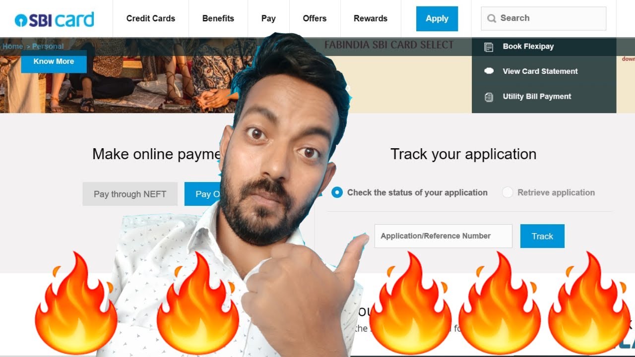 Sbi Credit Card Tracking Application Online Track Status By Mobile Number Application 