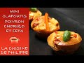 Mini Clafoutis au Poivron, Chorizo & Feta – La Recette Parfaite pour l’Apéro ! 🧁🌶️🧀