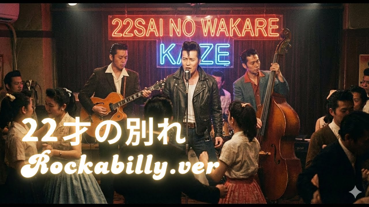 22才の別れ / 風 - ロカビリー AI cover