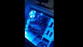 Pc Case Mod NZXT PHANTOM Window+Audio controlled lighting