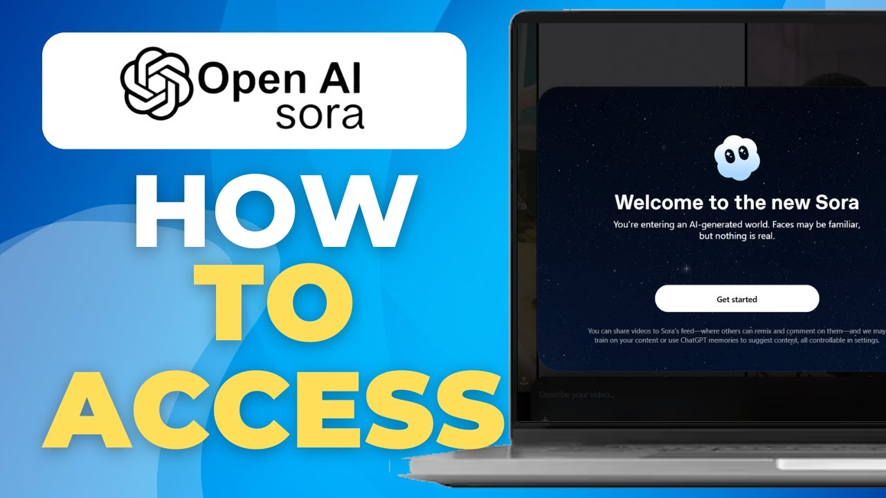 How To Access Sora 2 Step by Step - YouTube