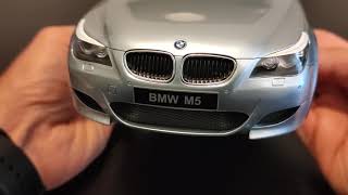 1:18 Ottomobile Bmw M5 E60 Resin Model Car Review - YouTube