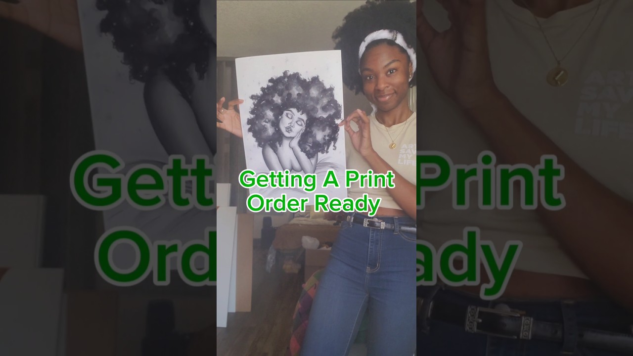 Preparing an Art Print Order 🖨 